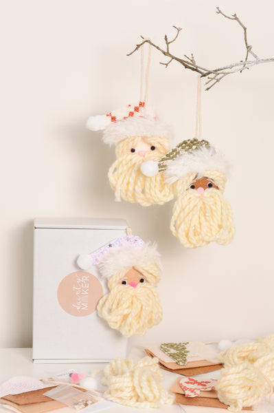 Dainty Maker Craft Box No. 12 // Jolly Santa Ornament / Gift Topper