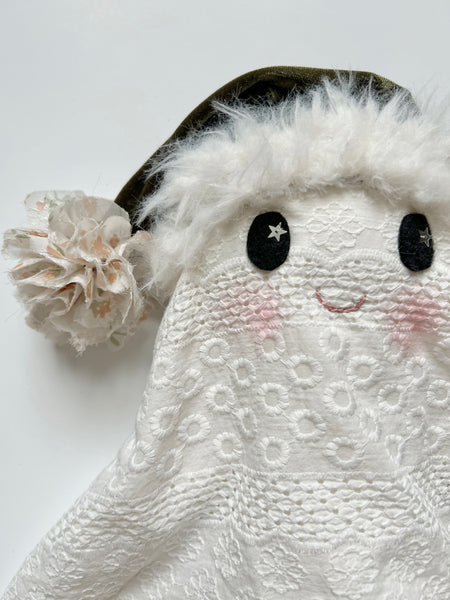 Spirit of the Holiday Bespoke Doll // Winter White Embroidered
