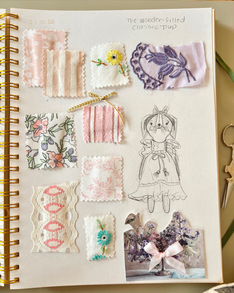Wonder-Filled Puppy // Bubblegum Stripe