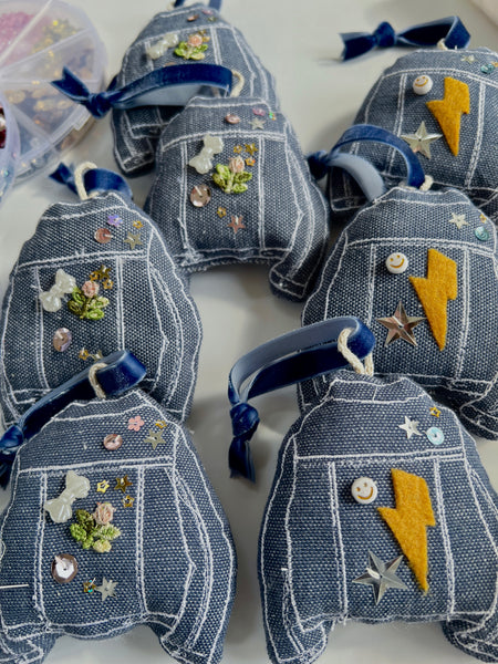 Blue Jean Baby Ornament