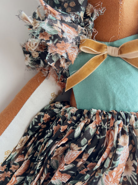 Wonder-Filled Bespoke Horse Doll // Garden Floral - DaintyCheeks