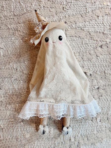 Reserved for Lana // Bespoke Wonder-Filled Attic Ghost Doll