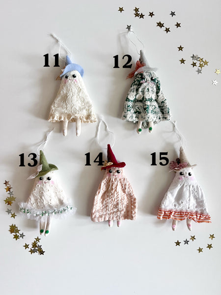 2025 Bespoke Attic Ghost Ornament