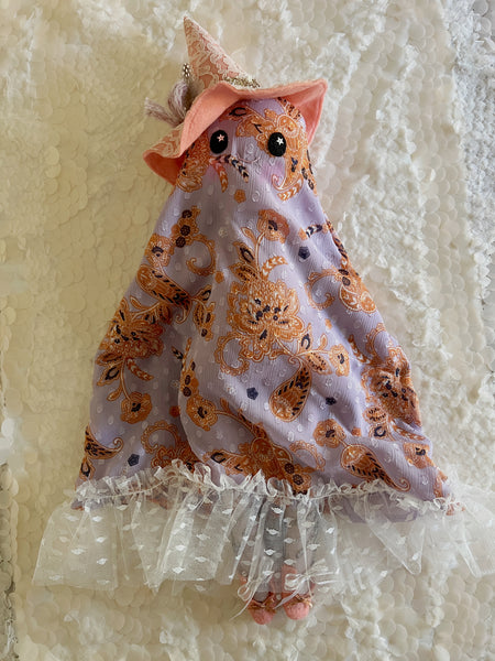 Wonder-Filled Attic Ghost// Lilac & Rust Floral