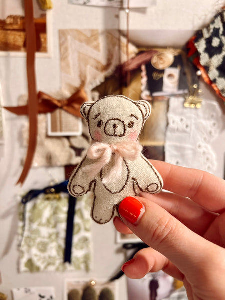 Valentine Pocket Teddy Bear