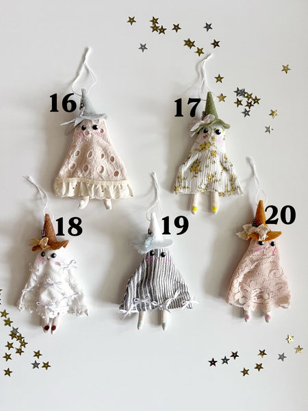 2025 Bespoke Attic Ghost Ornament