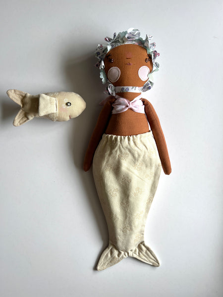 Bespoke Ocean Darling Art Doll Set // Sunrise