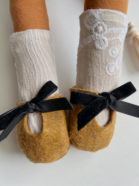 Wonder-Filled Bespoke Horse Doll // Garden Floral - DaintyCheeks