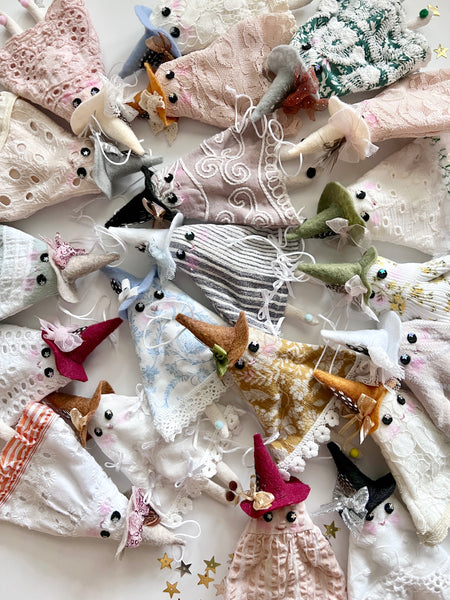 2025 Bespoke Attic Ghost Ornament