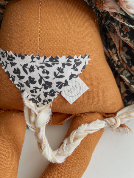 Wonder-Filled Bespoke Horse Doll // Garden Floral - DaintyCheeks