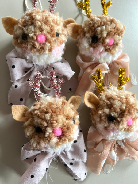 Fancy Reindeer Ornament // Limited Edition