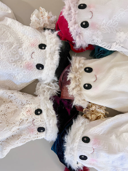 Spirit of the Holiday Bespoke Doll // Buttercream Embroidered Lace