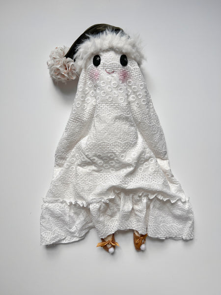 Spirit of the Holiday Bespoke Doll // Winter White Embroidered