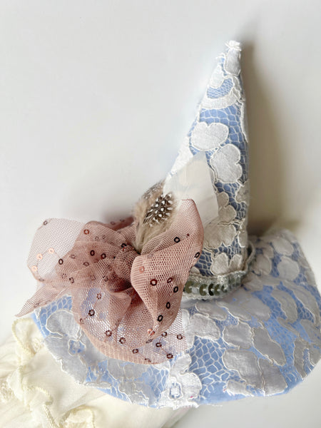 Wonder-Filled Attic Ghost// Floral Tulle