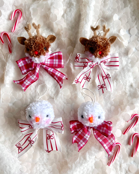 2025 Candy Cane Lane Pom Pal Ornament