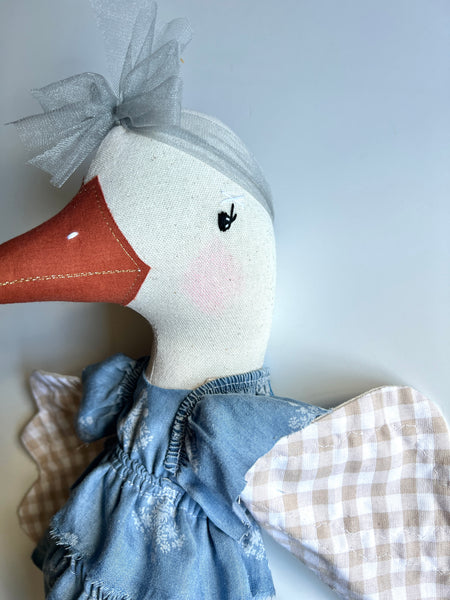 Bespoke Wonder-Filled Goose// Indigo Breeze