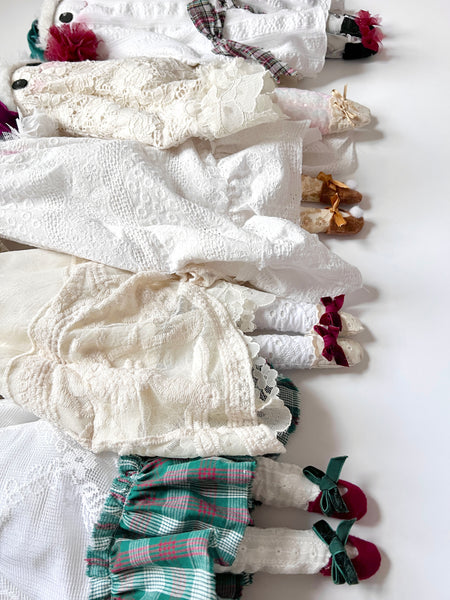 Spirit of the Holiday Bespoke Doll // Buttercream Embroidered Lace