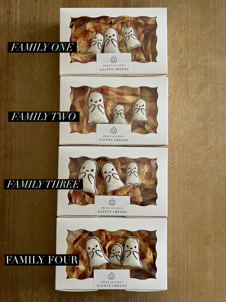 Mini Pocket Pal Ghost Family Sets