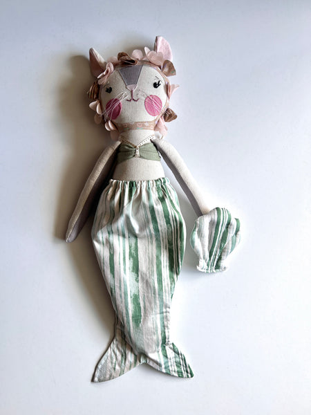 Bespoke Ocean Darling Mouse Art Doll Set // Ocean View