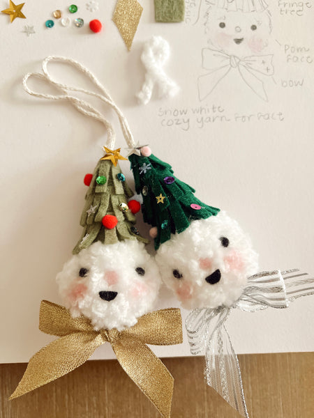 "Oh Christmas Tree" Snow Babe Ornament