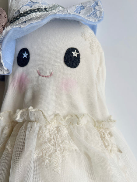 Wonder-Filled Attic Ghost// Floral Tulle