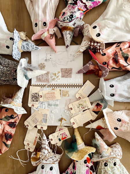 Wonder-Filled Attic Ghost// Vintage Paisley