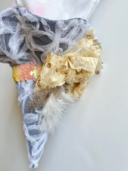 Wonder-Filled Attic Ghost// Vintage Lace