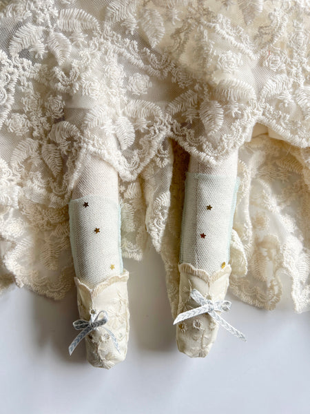 Wonder-Filled Attic Ghost// Floral Tulle