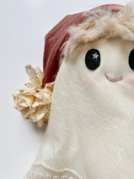 Spirit of the Holiday Bespoke Doll // Buttercream Embroidered Lace