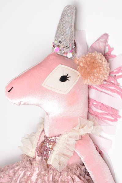 Couture Unicorn Art Doll // Floral Glimmer