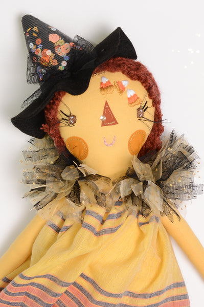 Scary Cute Witch // Auburn Candy Corn