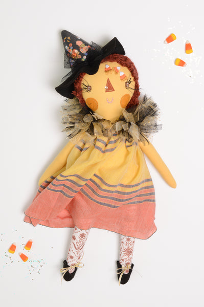 Scary Cute Witch // Auburn Candy Corn