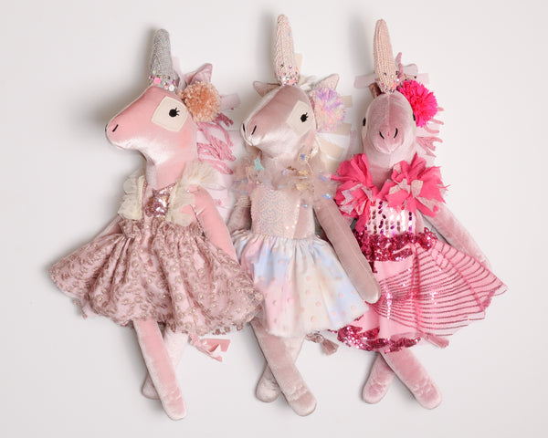 Couture Unicorn Art Doll // Floral Glimmer