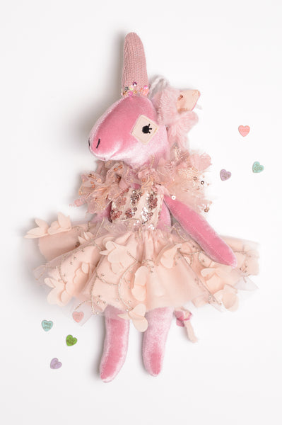 2024 Valentine Couture Baby Uni Art Doll // Mauve Shimmer