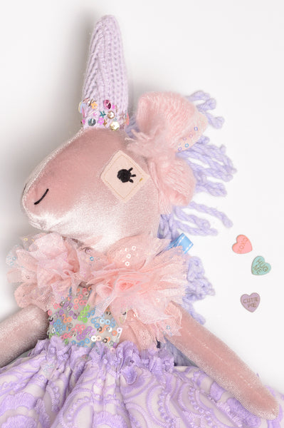 2024 Valentine Couture Baby Uni Art Doll // Cotton Candy