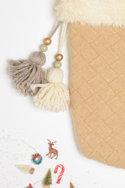 2023 Repurposed Knit Stocking // 4