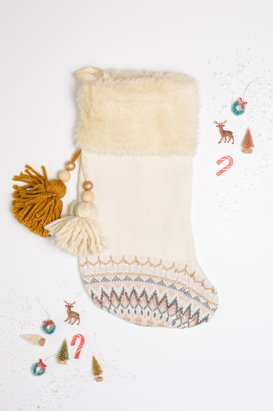 2023 Repurposed Knit Stocking // 10