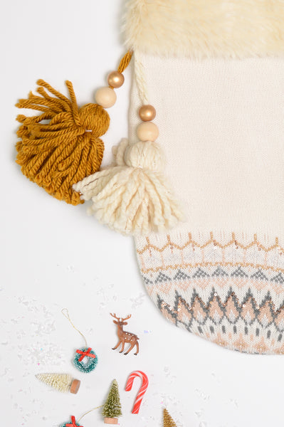 2023 Repurposed Knit Stocking // 10