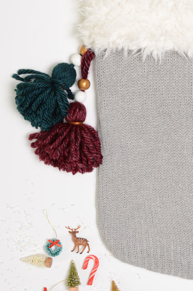 2023 Repurposed Knit Stocking // 20