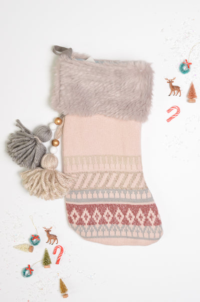 2023 Repurposed Knit Stocking // 23