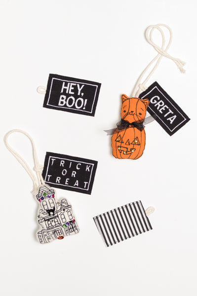 Pumpkin Kitty Halloween Charm