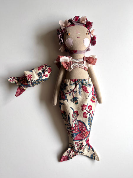 Bespoke Ocean Darling Art Doll Set // Sunset