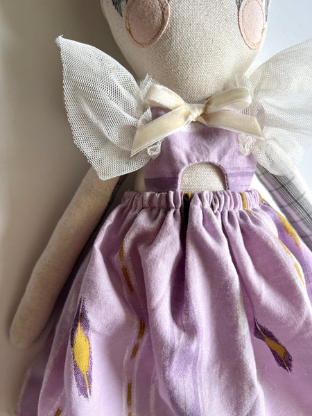 Wonder-Filled Bespoke Teddy Bear // Lilac Lace
