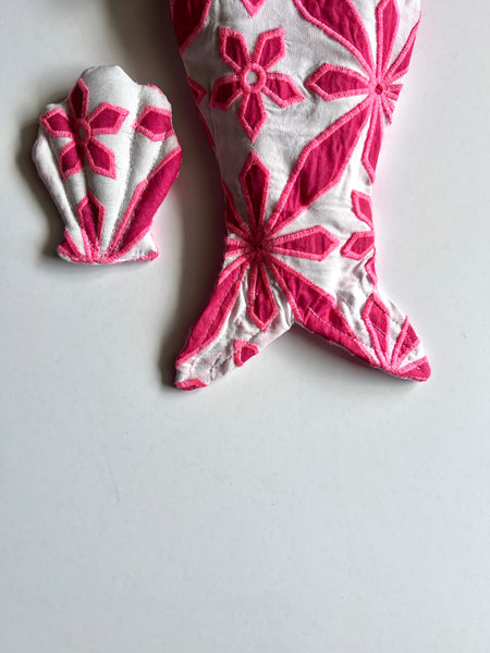 Bespoke Ocean Darling Kitty Art Doll Set // Coral Reef