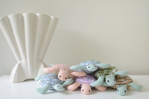 Fish & Turtle Cushion Set