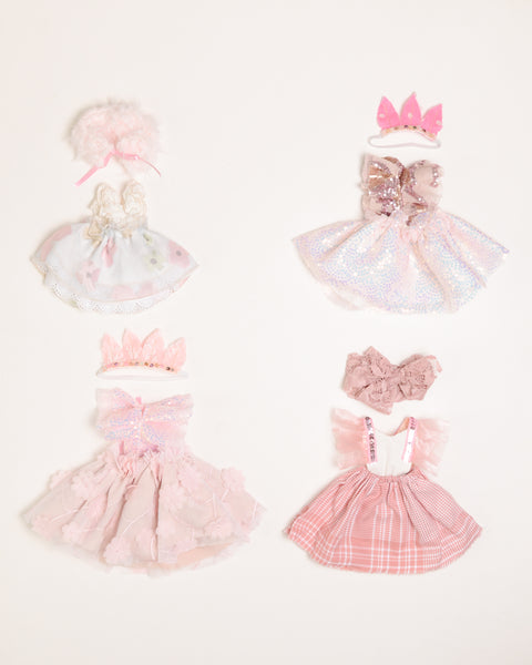 One-of-a-Kind Baby-Sized Dress // Blush Glitz