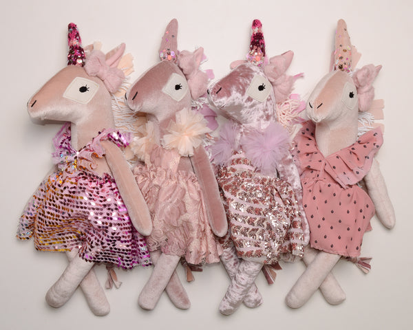 2022 Valentine Couture Unicorn Art Doll // Blush Lace