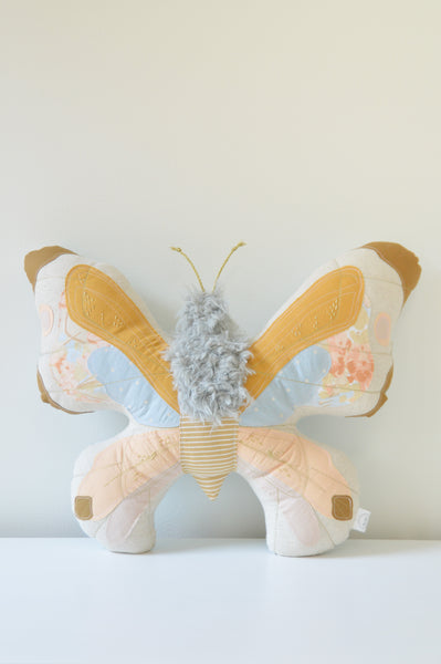Eclectic Artisanal Butterfly Cushion // No. 1