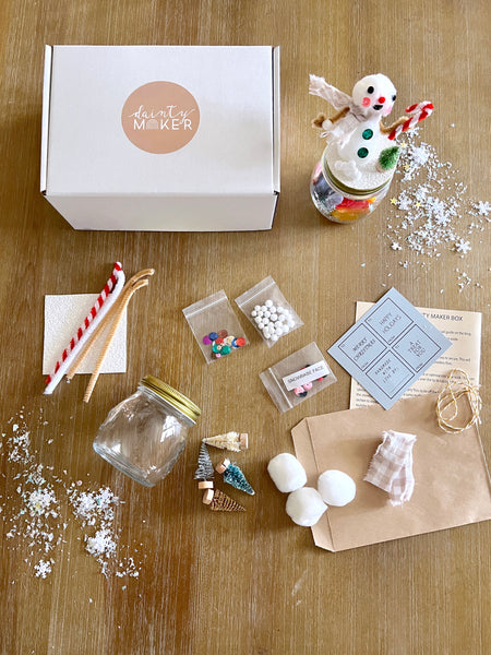 Dainty Maker Craft Box No. 11 // Winter Treat Jar