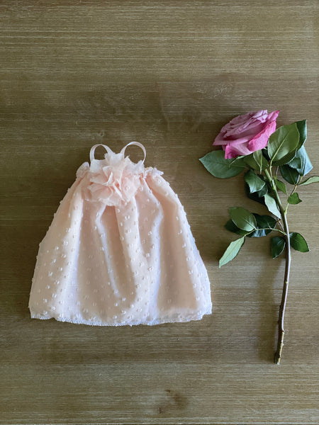 Peach Rose Dress